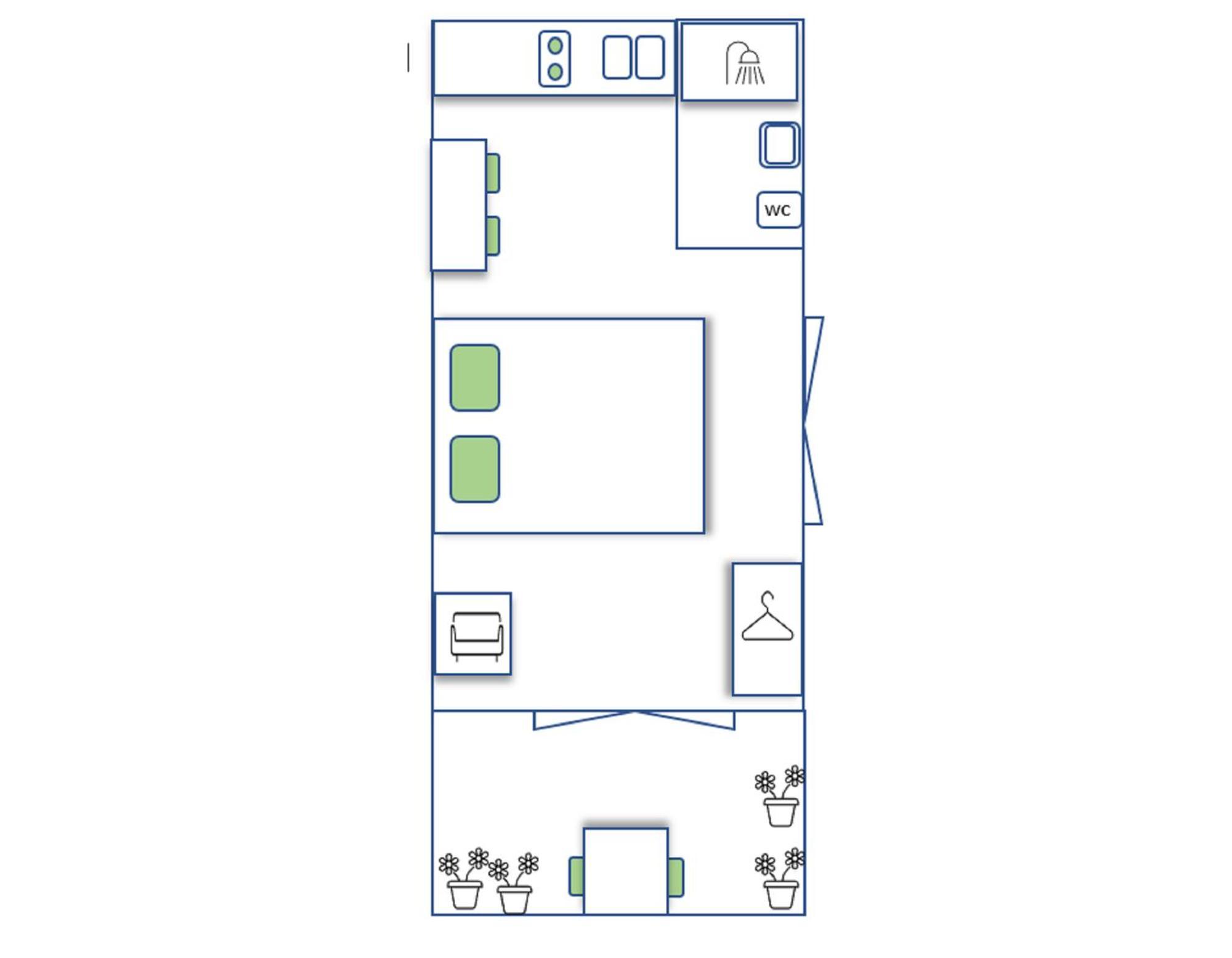 Apartments Garden House Подгора Номер фото